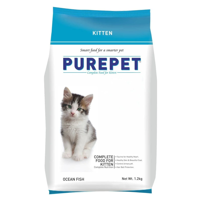 Purepet Ocean Fish Kitten Dry Food