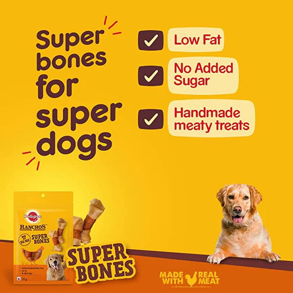 Low-fat treat for dogs of all sizes
