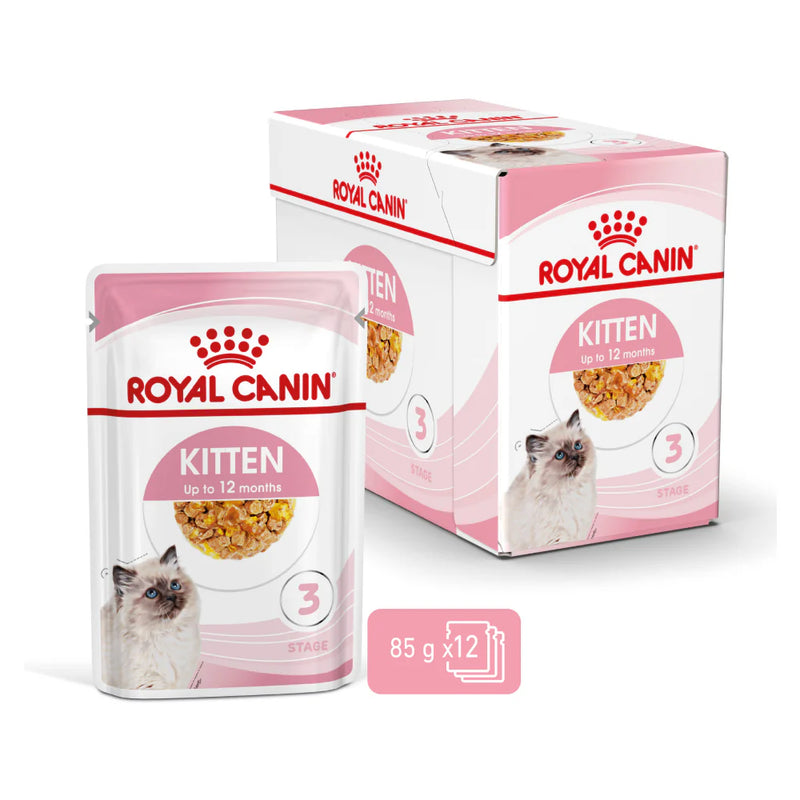 Royal Canin Kitten Instinctive Jelly Wet Food, 85 g