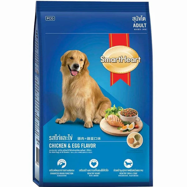 Premium dog food with chicken
