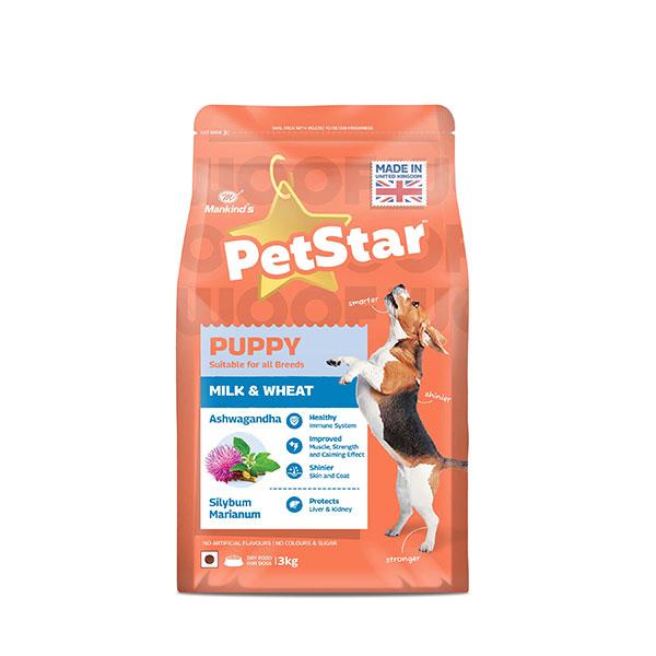 Petstar Puppy Food - Milk and Wheat