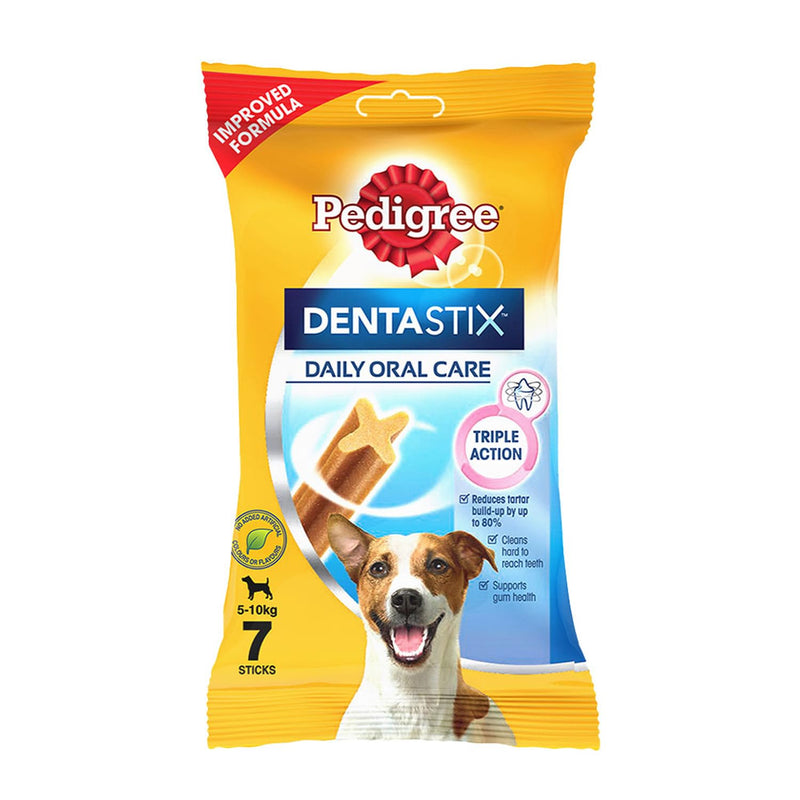 Pedigree Dentastix Oral Care for Adult Small Breed of 5-10 kg Dog Treats, 110 g