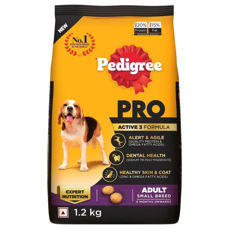 Pedigree Professional Expert Nutrition Adult Dog Dry Food for Small Breed