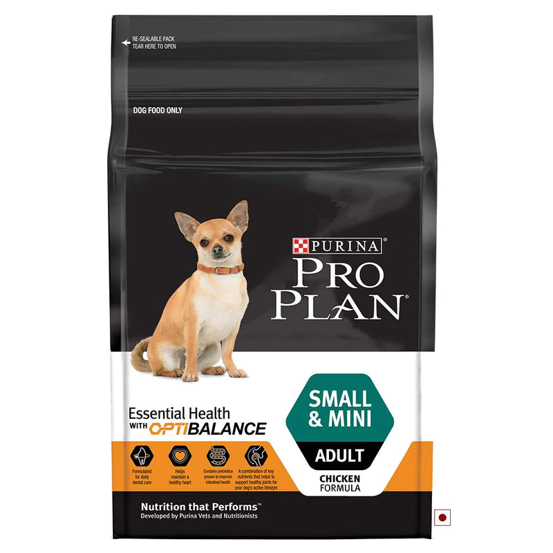 PREV NEXT PURINA Pro Plan Adult Dry Dog Food For Small And Mini Breed 2.5 kg