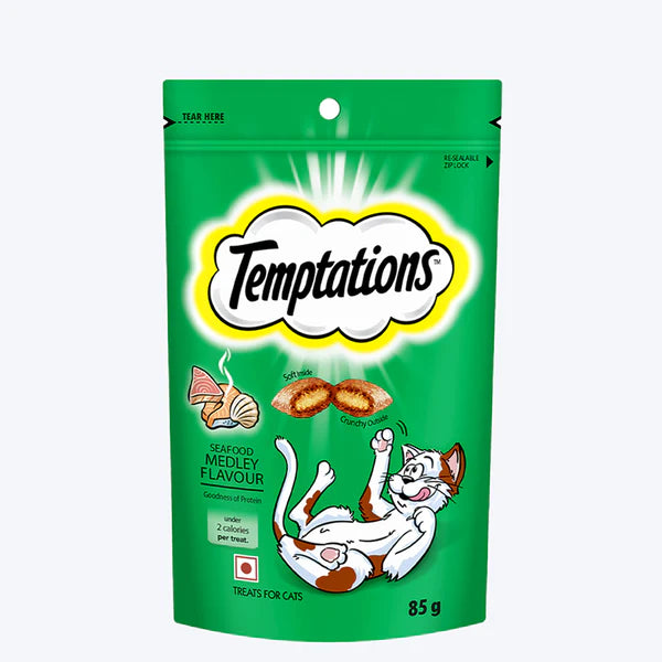 Temptations Cat Treat Seafood Medley Flavour