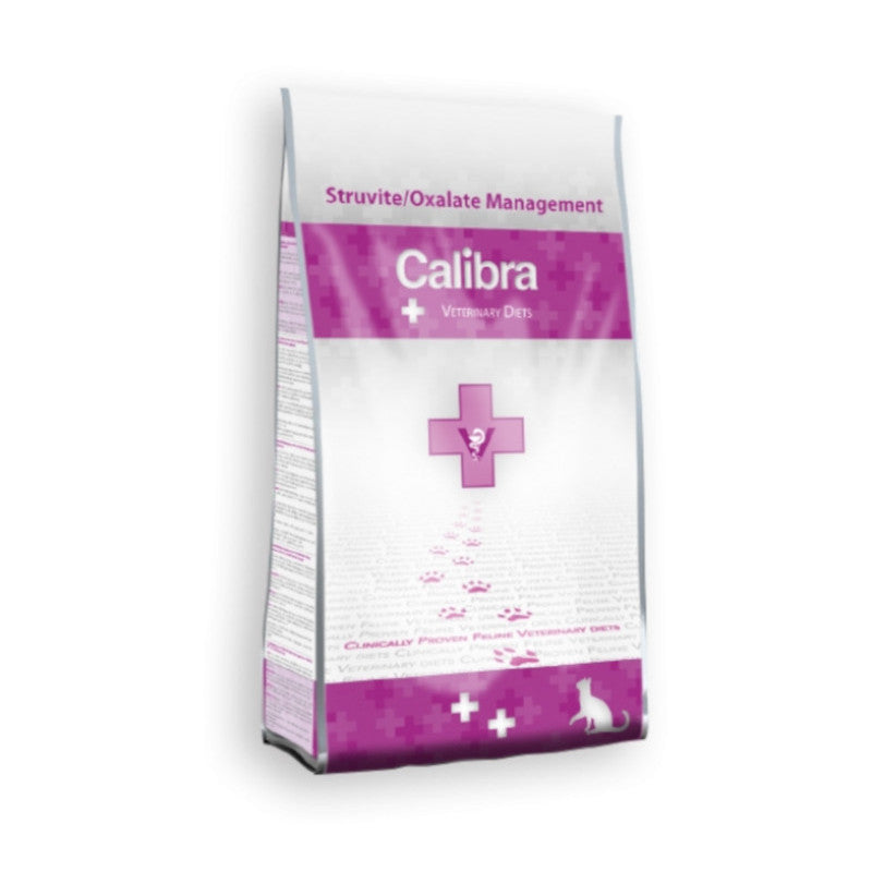 Calibra Veterinary Diets Struvite/Oxalate Management Complete Feline Dietetic Food 2 kg (Pack of 1)