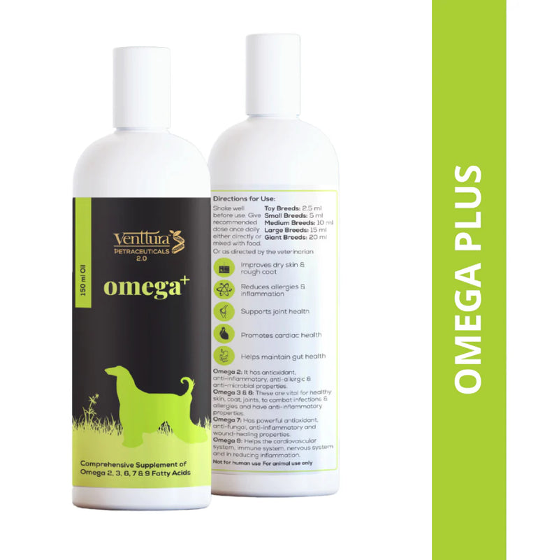 Venttura Omega Plus Skin & Coat Syrup for Dogs