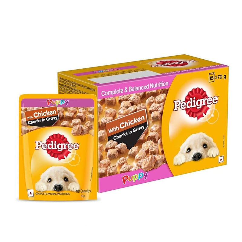 Pedigree Puppy Chicken & Chunks in Gravy