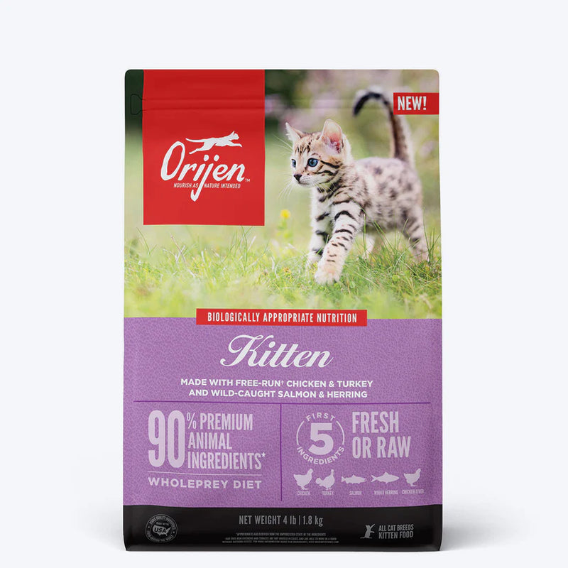 Orijen Biologically Appropriate Nutrition Dry Food For Kitten