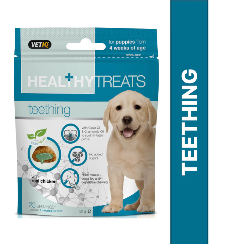 Mark and Chappell Healthy Teething Puppy Treats 50g(Pack of 1)