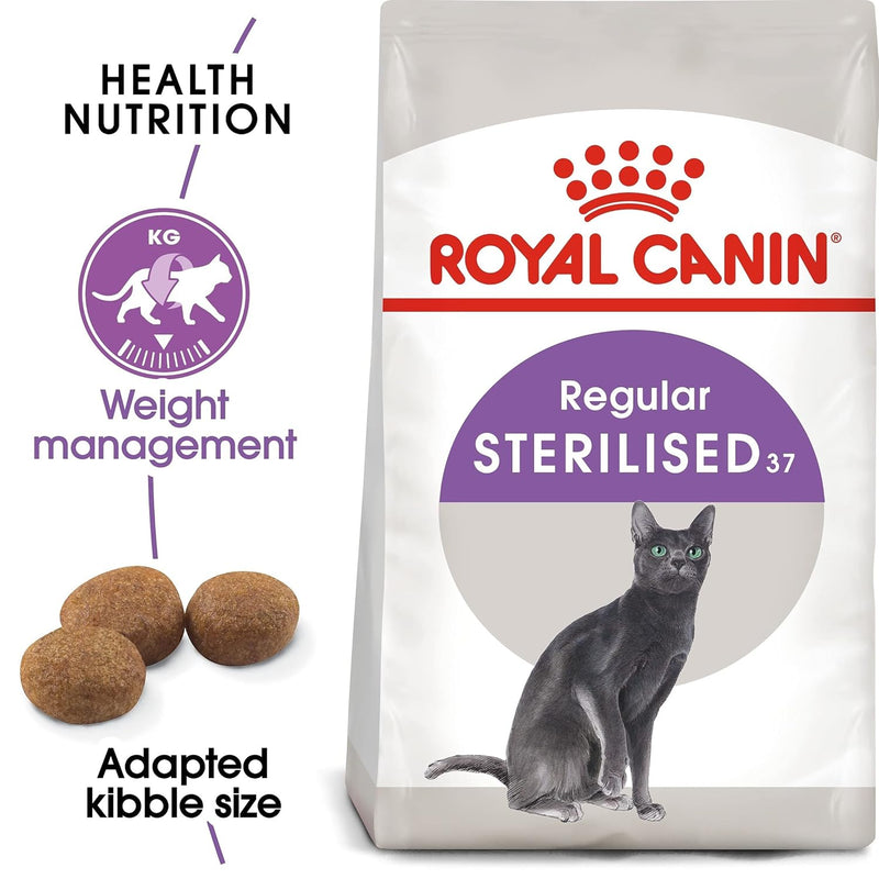 Royal Canin Sterilised 37 Dry Adult Neutured Cat Food,