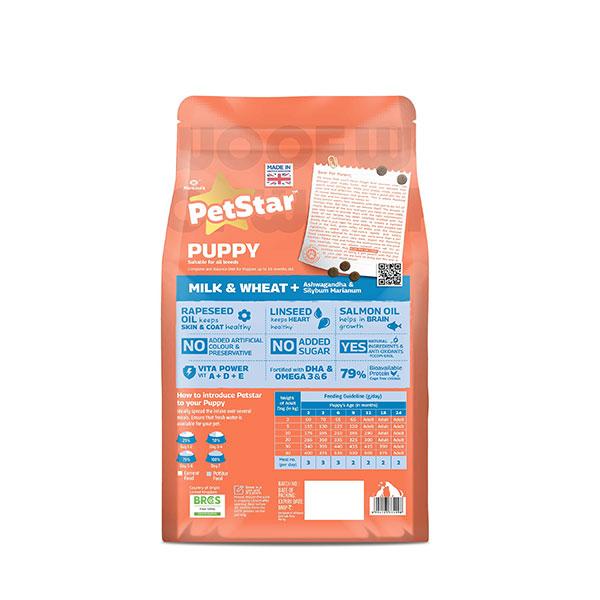 Petstar Puppy Food - Milk and Wheat