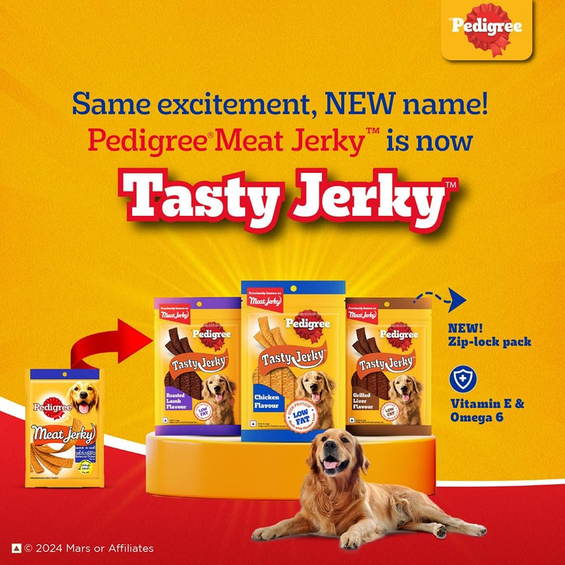 Tasty liver jerky for dogs