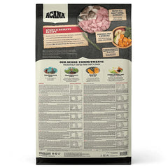 "Fresh chicken and turkey in Acana Sports & Agility Dog Food"
