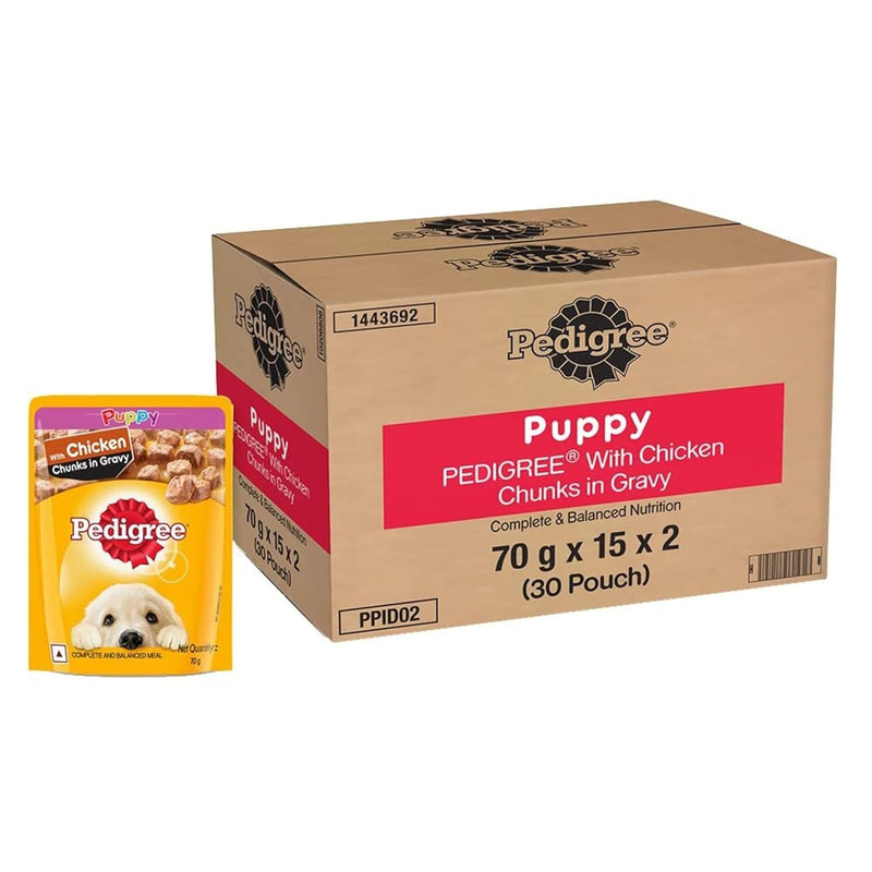 Pedigree Puppy Chicken & Chunks in Gravy