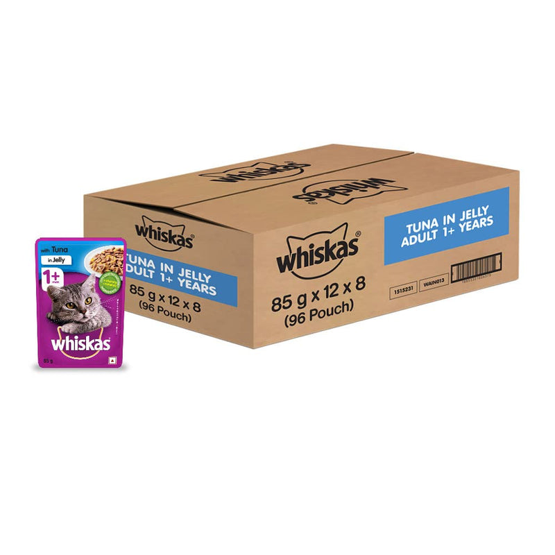 Whiskas Adult Wet Cat Food Tuna in Jelly