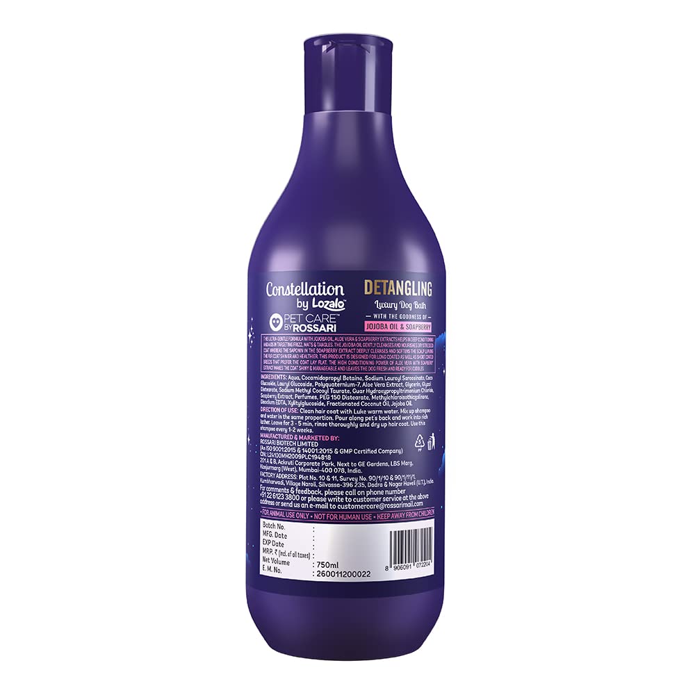 Dog Shampoo for Detangling Fur