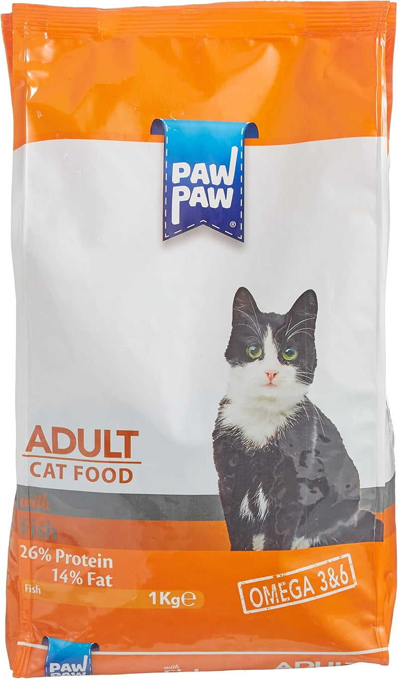 Fish-flavored adult cat food 1 kg
