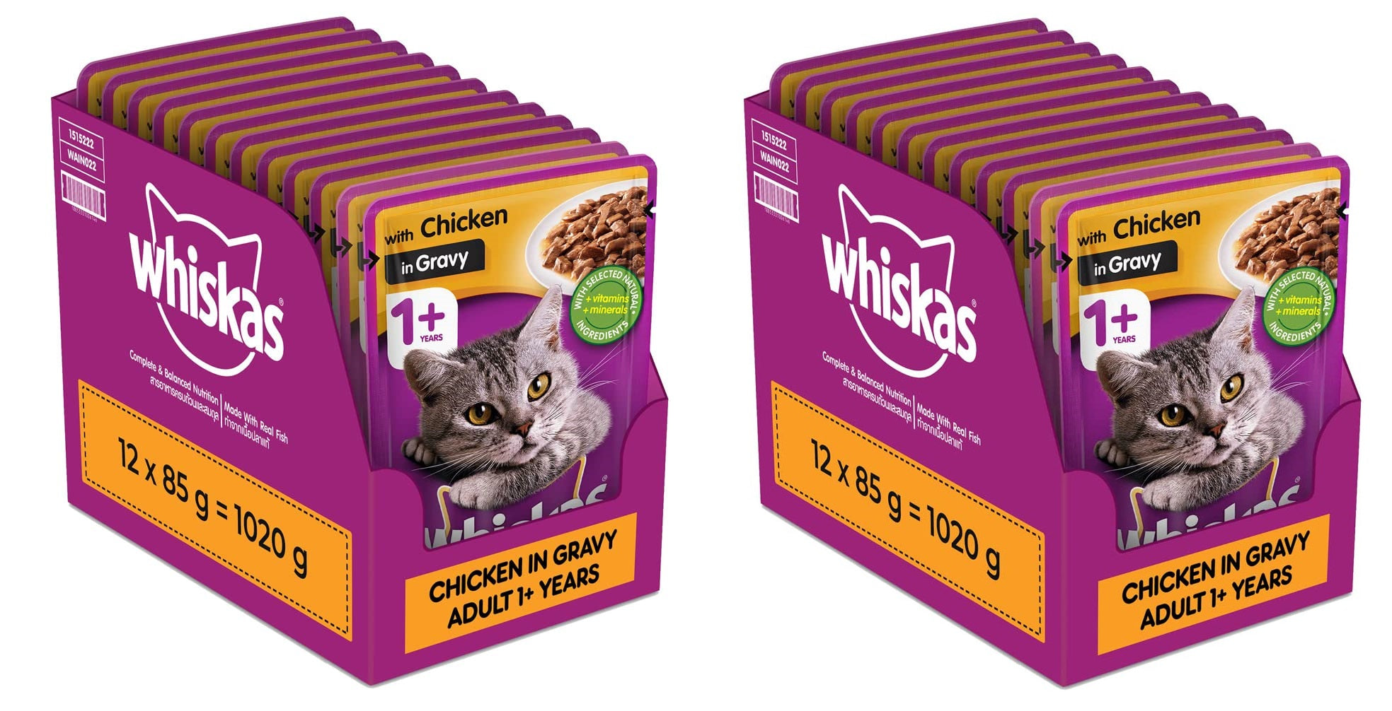 85g kitten food pack Whiskas
