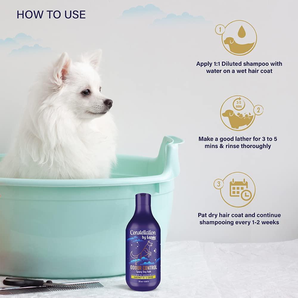 Pet care shampoo with long-lasting fragrance
