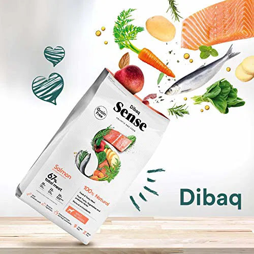 Dibaq Sense Puppy Dog Food Grain Free Turkey & Salmon for All Breed