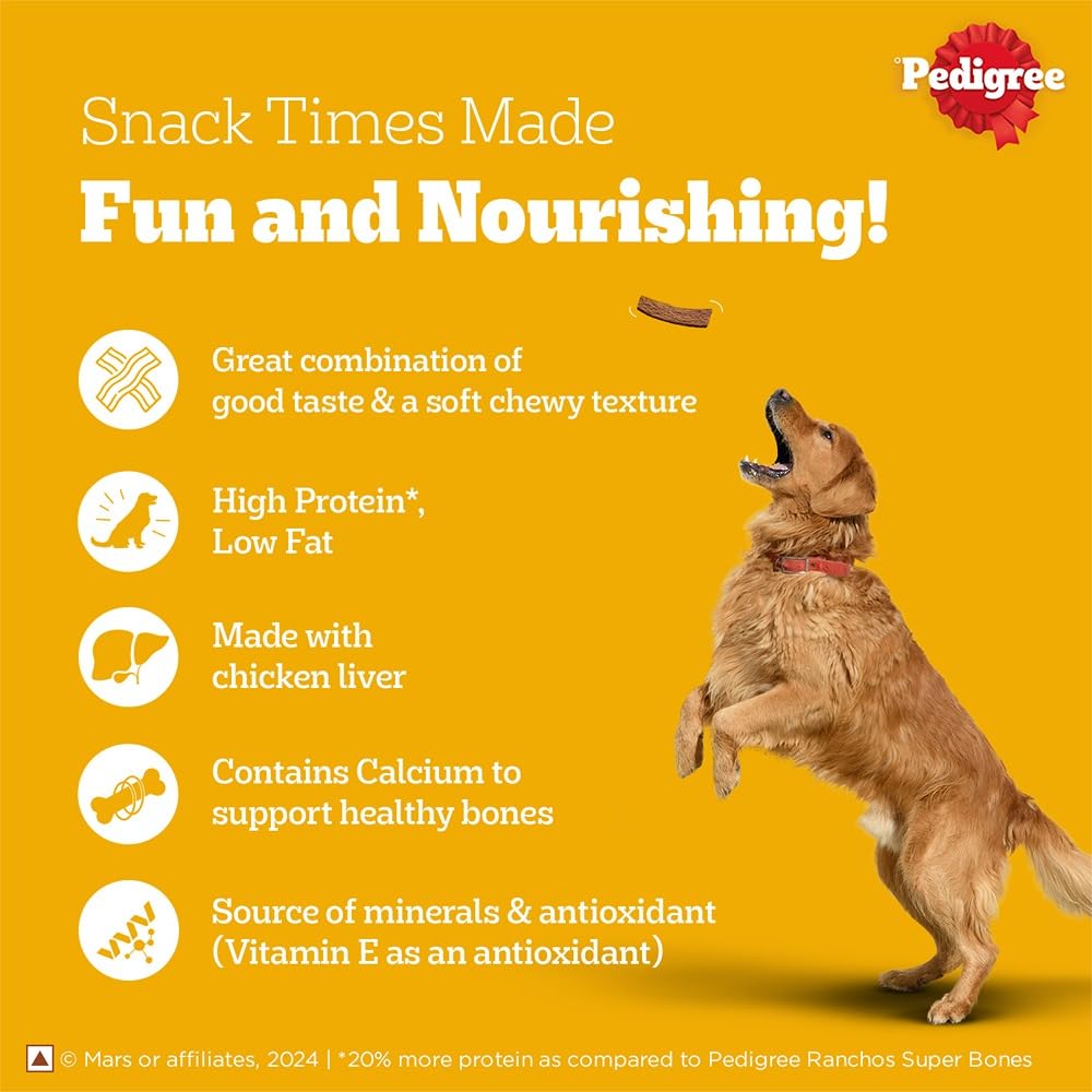 Pedigree jerky dog snacks