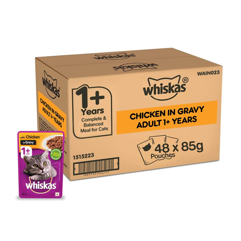 Whiskas Kitten Wet Cat Food Chicken in Gravy