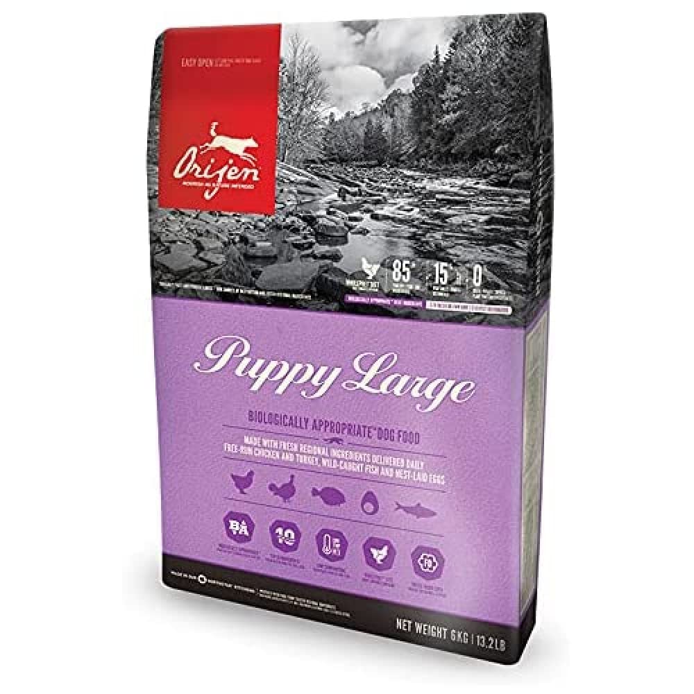 Orijen food for large breed puppies
