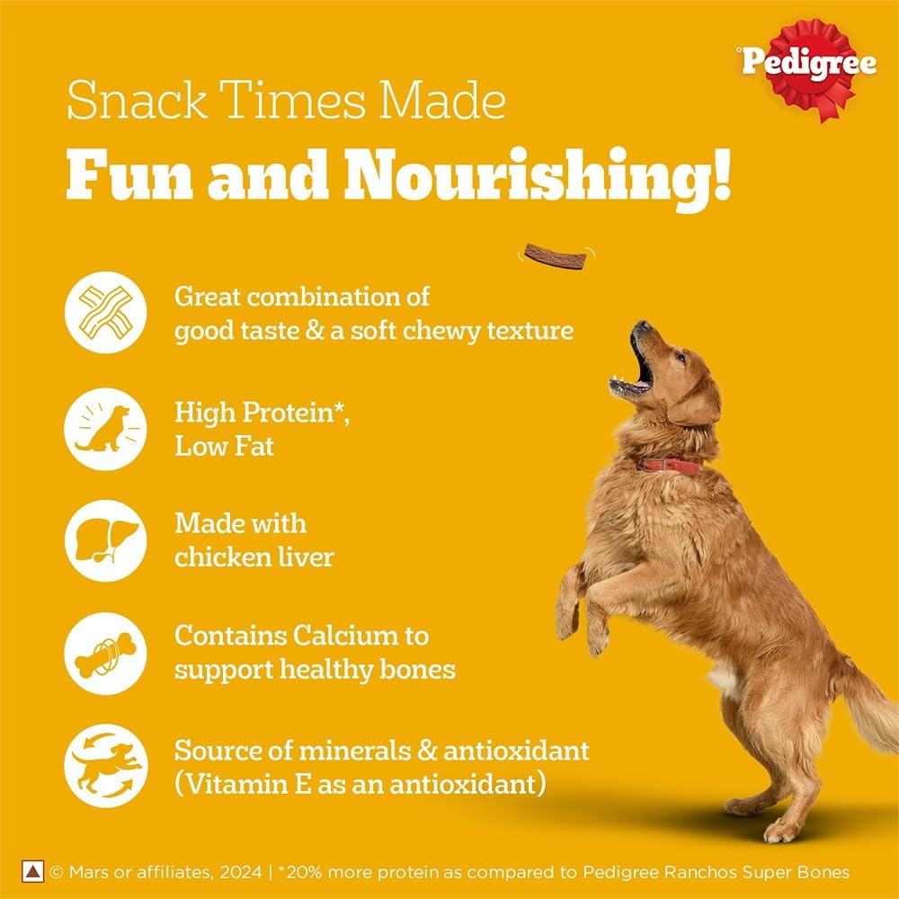 High-protein jerky treats for dogs