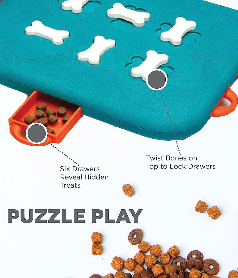 Outward Hound Nina Ottosson Dog Casino Interactive Treat Puzzle Dog Toy, Advanced