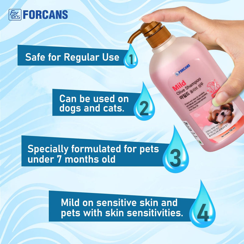 Puppy shampoo for sensitive skin