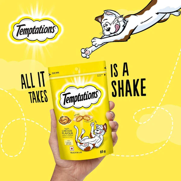 Temptations Cat Treat Tasty Chicken Flavour