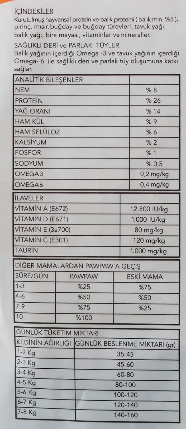 Balanced fish diet for adult cats
