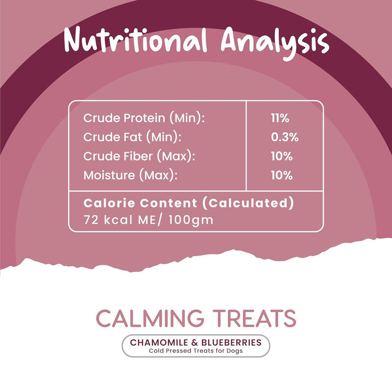 Fullr Calming Cold Pressed Dog Treats, 70g (Pack of 1)