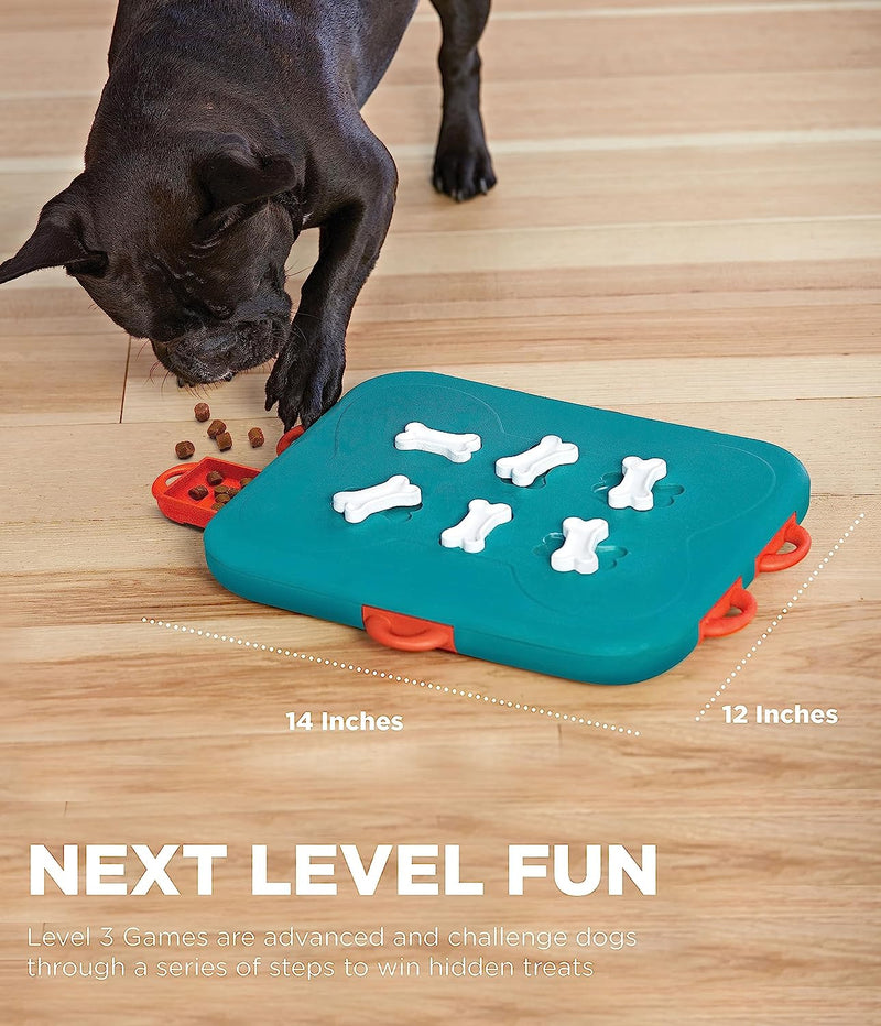 Outward Hound Nina Ottosson Dog Casino Interactive Treat Puzzle Dog Toy, Advanced