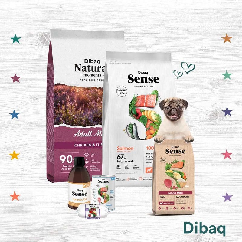 Dibaq Sense Puppy Dog Food Grain Free Turkey & Salmon for All Breed