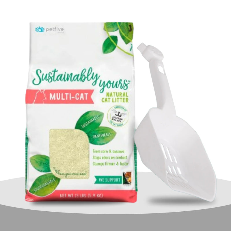 Sustainably Yours Multi Cat Unscented Cat Litter