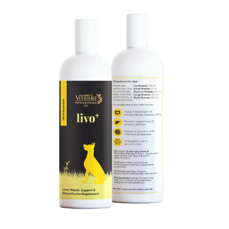 Venttura Livo Plus Liver Supplement Syrup for Dogs