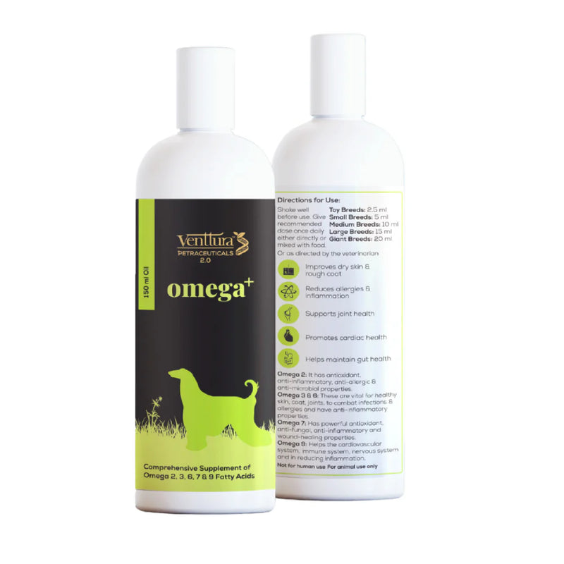 Venttura Omega Plus Skin & Coat Syrup for Dogs