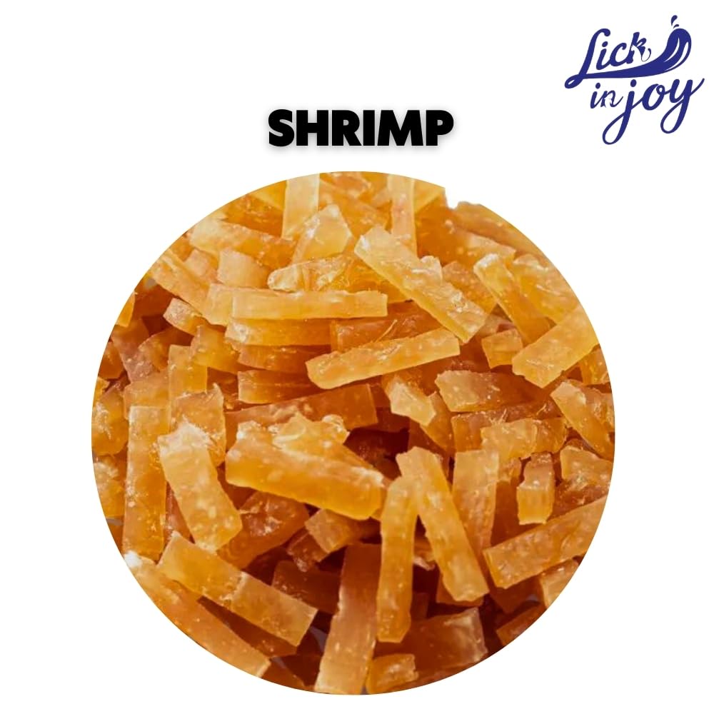 Lick in Joy Jerky Shrimp Snacks
