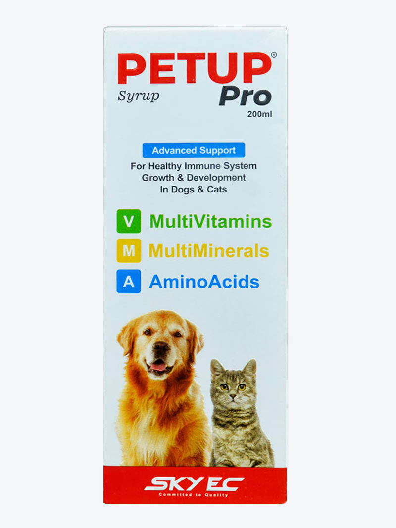 Skyec Petup Syrup Multi Vitamin Supplement for Dogs & Cats, 30ml