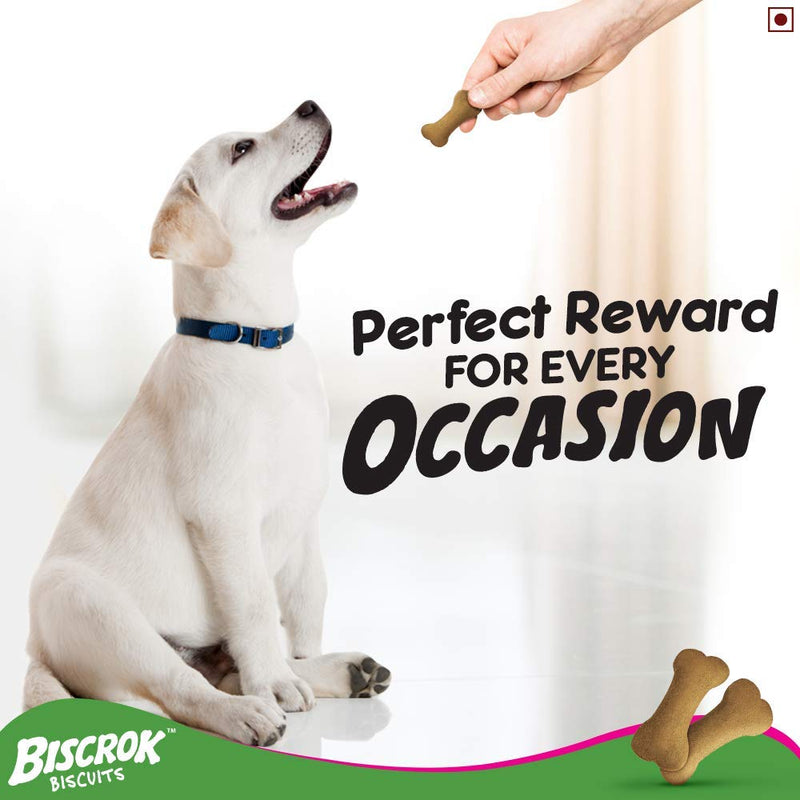 Pedigree Biscrok Dog Biscuit, Chicken & Milk Flavour, 500 g