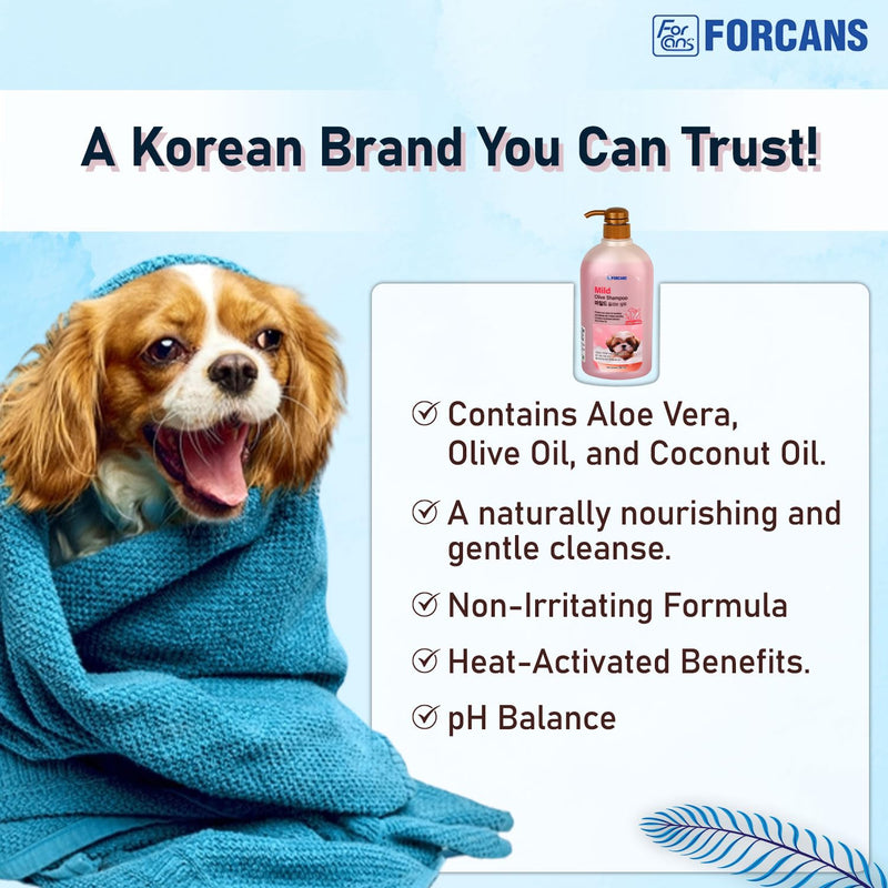 Tear-free shampoo for puppies