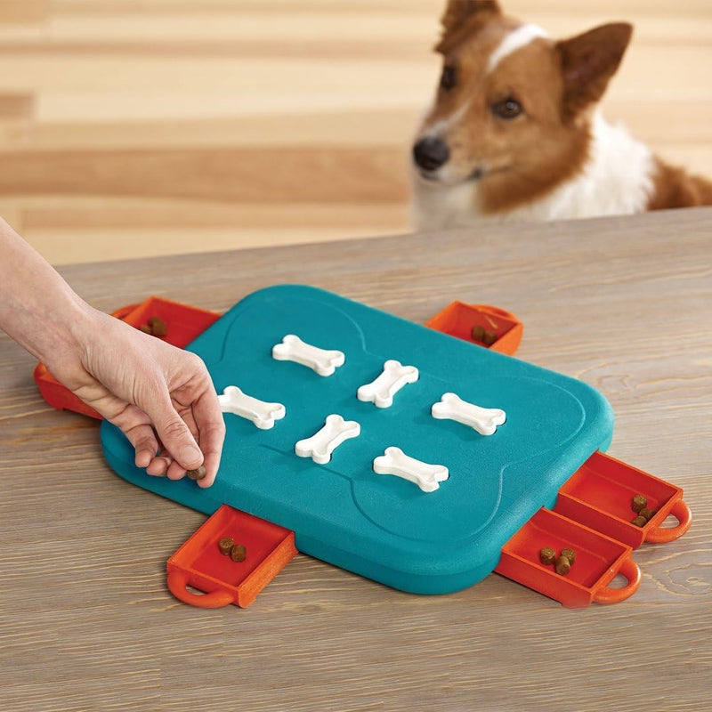 Outward Hound Nina Ottosson Dog Casino Interactive Treat Puzzle Dog Toy, Advanced