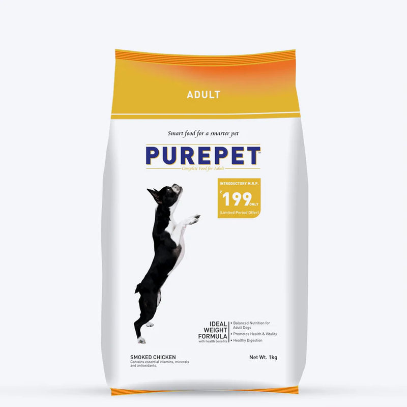 Purepet Dry Dog Food Smoked Chicken