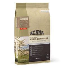 Acana Free Run Duck kibble close-up – Healthy dog food with premium protein from fresh duck.
