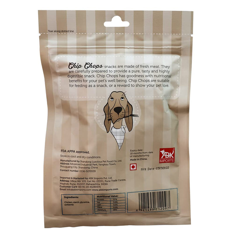 Chip Chops Chicken Chips for all dog breeds
