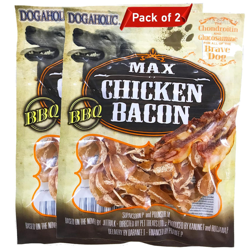 Smoky bacon-flavored dog snacks for training
