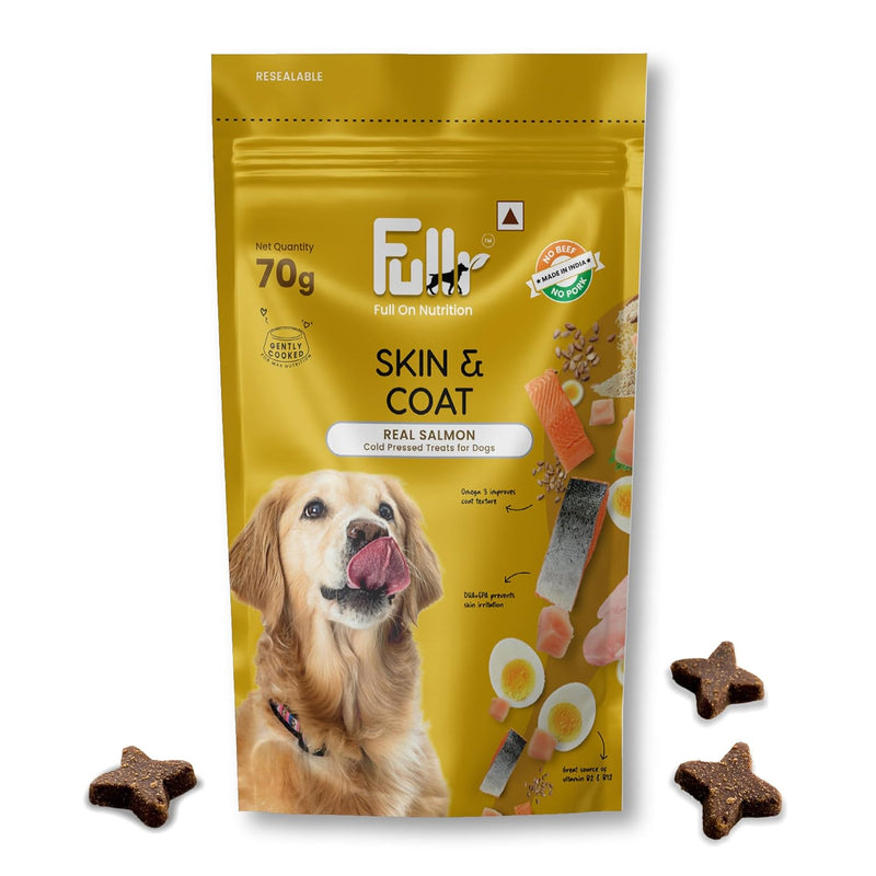 Fullr Skin & Coat Cold Pressed Dog Treats
