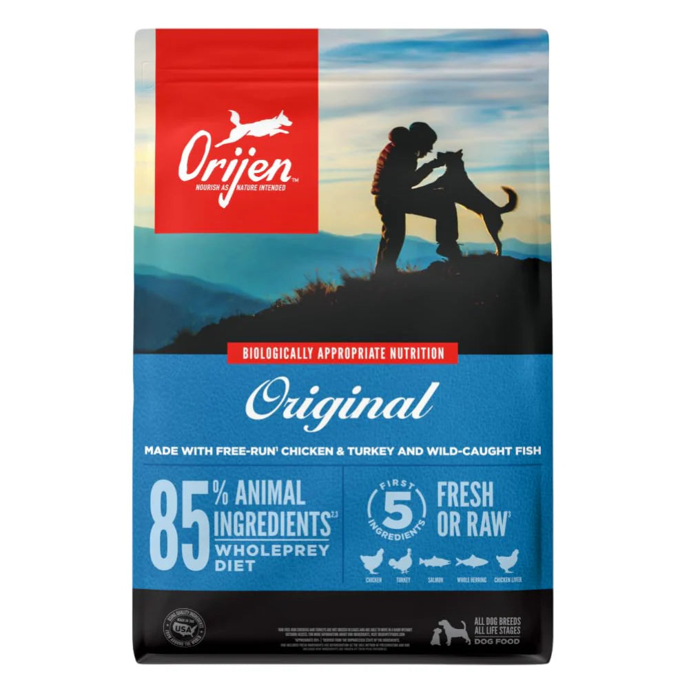 Orijen Original Dry Dog Food packaging
